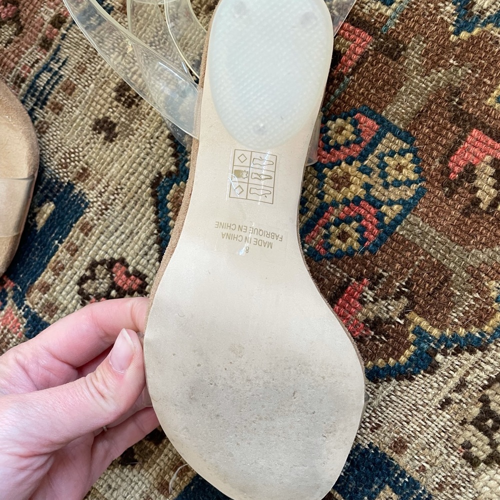 Lucite heels! - Picture 3 of 3